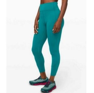 Lululemon In Movement Tight 25" Laguna Size 10 High Rise